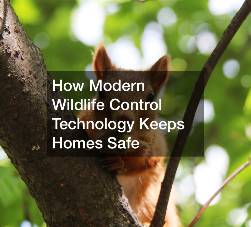 How Modern Wildlife Control Technology Keeps Homes Safe
