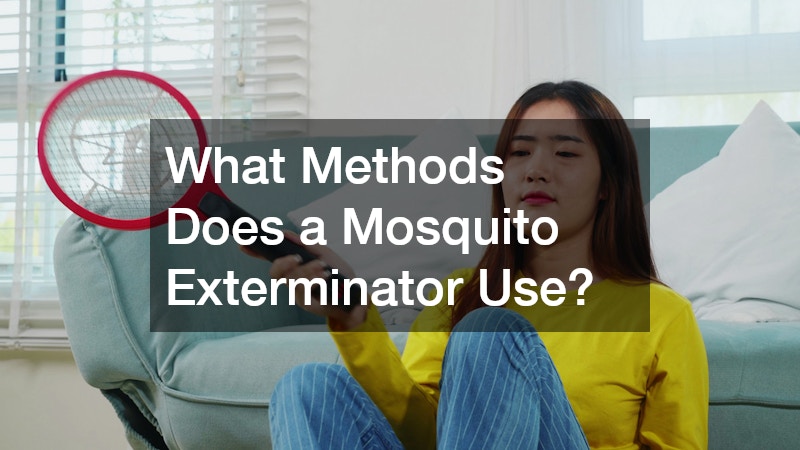 What Methods Does a Mosquito Exterminator Use?